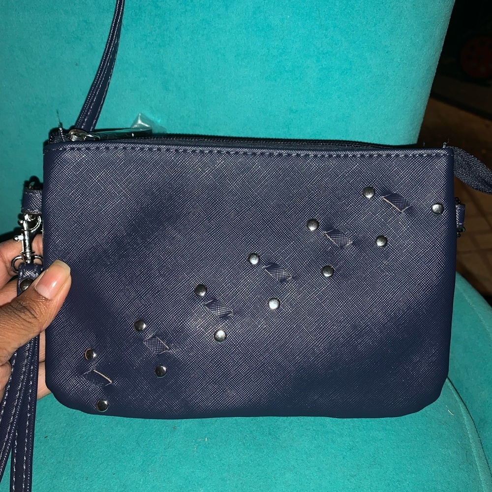 Navy blue crossbody bag